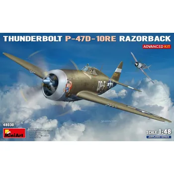 Plastikový model Miniart 1/48 P-47D-10RE Razorback (ADVANCED KIT)