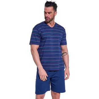 Pánské pyžamo 330/48 Various - CORNETTE tmavě modrá L
