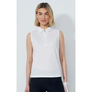 Pánské tričko Daily Sports Peoria Sleeveless White XS Polo košile