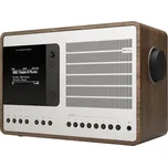 REVO SuperConnect (walnut-silver) - luxusní hybridní rádio (internet/DAB/FM) s Bluetooth