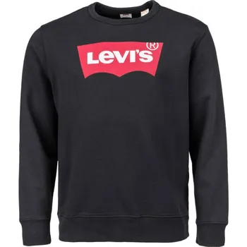 Pánská mikina Pánská mikina Levi's® GRAPHIC CREW B S Černá, Červená, Bílá