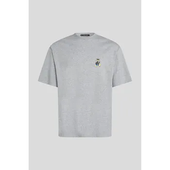 TRIČKO KARL LAGERFELD KL X DISNEY K T-SHIRT LIGHT GREY MELANGE