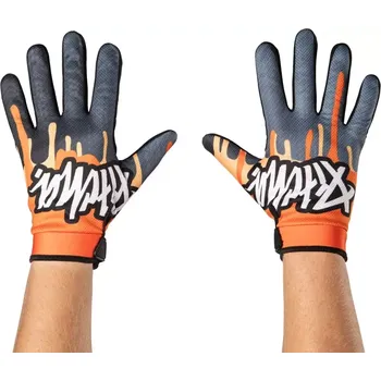 Moto rukavice moto rukavice Pitcha DRIPP orange/black M