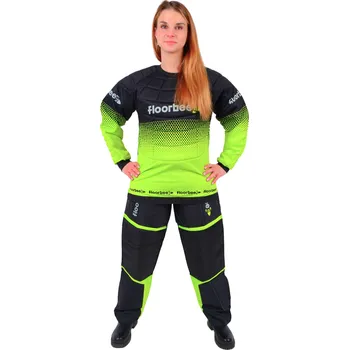 Florbalový dres FLOORBEE Goalie Armor set 3.0 black/yellow Florbalový brankářský set L, žlutá / černá