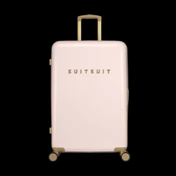 Plastový kufr SUITSUIT® Fusion Rose Pearl L - růžová