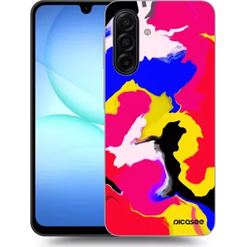 Pouzdro na mobilní telefon Picasee silikonový průhledný obal pro Samsung Galaxy A17 5G - Watercolor