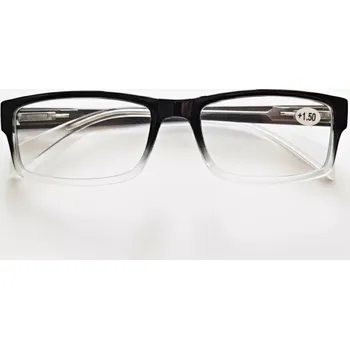 Brýle na čtení Dioptrické brýle na čtení QiiM Flexi TK-1207, plastové unisex, +1,5 dioptrie (dioptrické brýle +1.50 | brýle na čtení | plusové brýle | plastové brýle | levné brýle | brýle pro alergiky | brýle do dílny | brýle do garáže | brýle na zahradu | brýle na náku