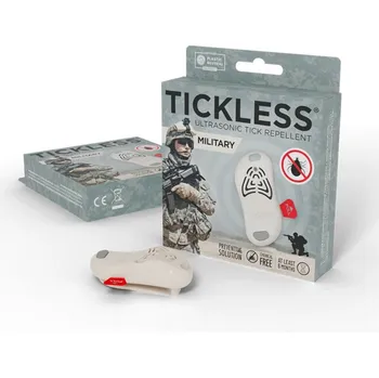 Přípravek proti hmyzu TICKLESS MILITARY Ultrazvukový odpuzovač klíšťat a blech pro lidi