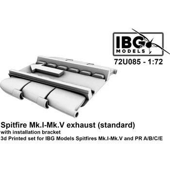Plastikový model IBG 1/72 Spitfire Mk.I-Mk.V & PR Type A/B/C/E exhaust