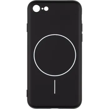Pouzdro na mobilní telefon Zadní kryt OBAL:ME MagNetix Matte TPU pro Apple iPhone 7/8/SE2020/SE2022, černá