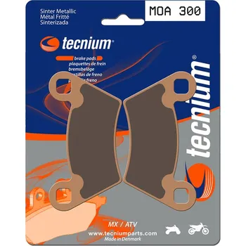 Nářadí na motocykly Brzdové destičky TECNIUM MX/ATV ze slinutého kovu - MOA300 MOA300