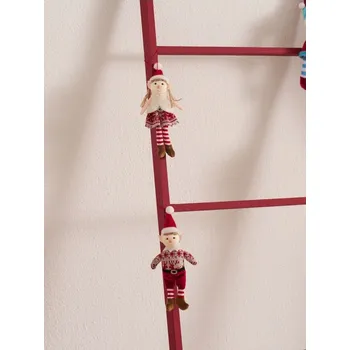 Vánoční dekorace Sinsay - Vánoční dekorace ve tvaru elfů 2 pack - červená - 682GG-33X - 682GG-33X-ONE