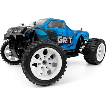 RC model auta HiMOTO 1:10 Monster Truck EMXT-1 2,4 GHz RTR set, modrá