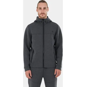 Dámská mikina FUNDANGO Pánský svetr Hamal Tech XL ČERNÁ