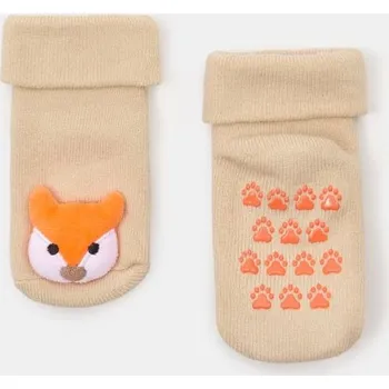 Dívčí oblečení Sinsay - Protiskluzové ponožky s 3D aplikací - vícebarevná - 695FF-MLC - 695FF-MLC-R22