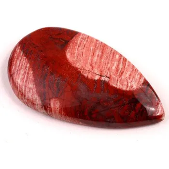 Přírodní kámen Kabošon Australský Jaspis č.6094 (35x19x5mm)