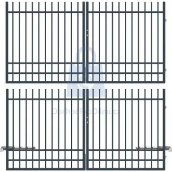 brána Brána dvoukřídlá kovová, NICE 4000 x 1200 s pohonem, balení 1 ks