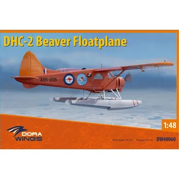 Plastikový model Dora Wings 1/48 DHC-2 Beaver Floatplane (3x camo)