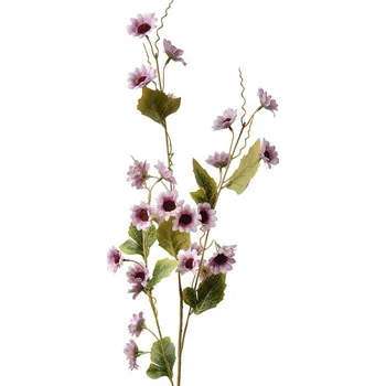 umělá květina Dekorace umělá květina s fialovými květy - 25*6*107 cm