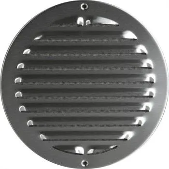 UPMANN ochranná mřížka šroubovací kulatá 250 mm nerez V2A kartáčovaný