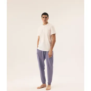 Pánské pyžamo Pyžamo Henderson 43033 Marc kr/r M-3XL bílá L