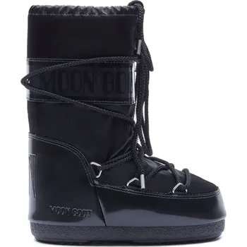 Dámská móda Juniorské vysoké zimní boty MOON BOOT-MB ICON GLANCE-JR-N001 BLACK Černá 27/30