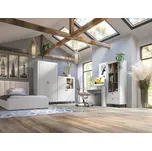 Dolmar Dětský pokoj Mossa Vyber LED osvětlení: včetně LED osvětlení, Provedení - vyberte: Dub whisky + bílý mat