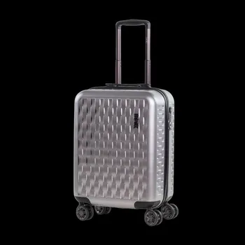 Kabinový kufr ROCK Allure S - stříbrná