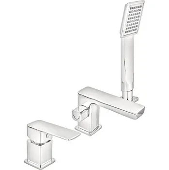 Vodovodní baterie Vanová baterie MIXXUS PREMIUM KUBUS 022 (3-HOLE) | KUBUS 022 (3-HOLE) Procraft