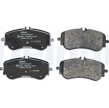 Brzdová destička Sada brzdových destiček, kotoučová brzda DELPHI LP3367