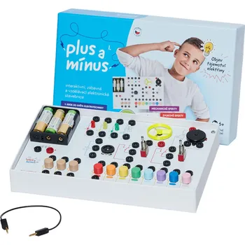 ostatní stavebnice Diametral Plus a mínus dětská sada 50 pokusů