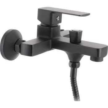 Vodovodní baterie Vanová baterie MIXXUS PREMIUM KUBUS 009 (EURO) BLACK, černá | KUBUS 009 (EURO) BLACK Procraft