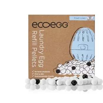 Prací prášek EcoEgg náhradní náplň pro prací vajíčko 50 pracích cyklů, vůně Svěží bavlna