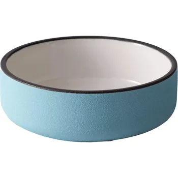 Miska pro psa Quapas! keramická miska pro malé psy a kočky modrá 13 cm
