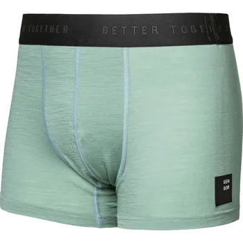 Boxerky SENSOR MERINO CORDURA pánské trenky basil green XL