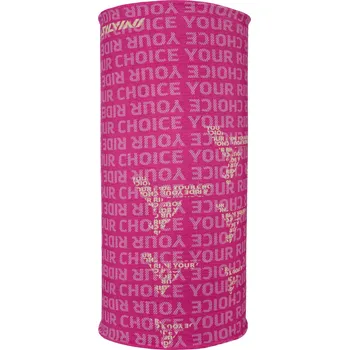 Dětské termo ponožky Unisex nákrčník Silvini UA1730 Motivo fuchsia-black / uni velikost