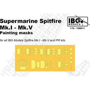 Plastikový model IBG 1/72 Spitfire Painting mask