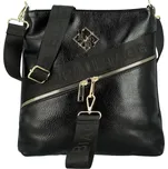Stylová dámská koženková crossbody kabelka LB Alysia, černá