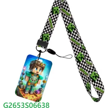 Šňůrka na krk s karabinou a poutkem + pouzdro na kartu - Minecraft Varianta: G2653S06638