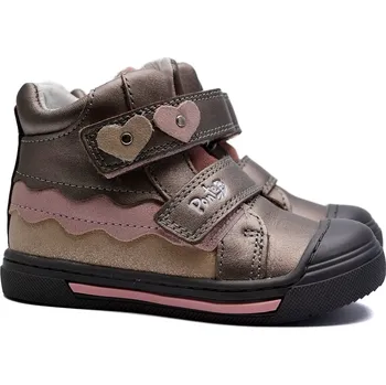 Dívčí obuv Dívčí boty PONTE DA06-5-2359A bronze Velikost: 26