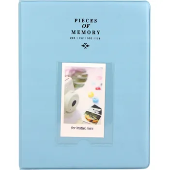 Velké fotoalbum LoveInstant 128x pro INSTAX MINI 7 8 9 11 Modré světlo