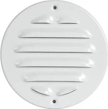 UPMANN ochranná mřížka šroubovací kulatá 150 mm hliník bílá