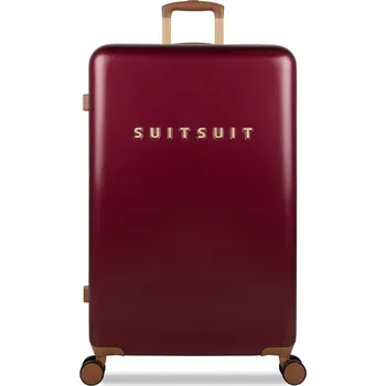 Plastový kufr SUITSUIT® Fab Seventies Classic Biking Red L - červená