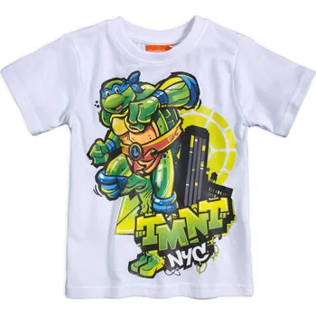 Chlapecké tričko Chlapecké tričko ŽELVY NINJA bílé Velikost: 104