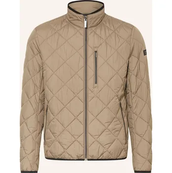 Pánské oblečení Bugatti Pánská Prošívaná Bunda, světle hnědá, 28