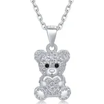 Olivie Stříbrný náhrdelník MEDVÍDEK 9566 Ag 925; ≤4,3 g.