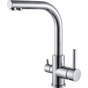 Vodovodní baterie dřezová baterie Helika AKVADUO 2663L chrom