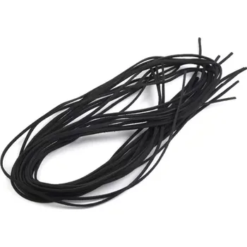 Řemínek imitace kůže šíře 3 mm - černá