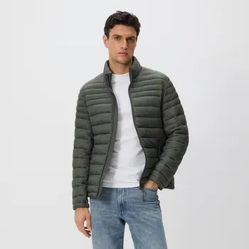 Reserved - Prošívaná bunda se stojáčkem - světle zelená - 353CV-70X - 353CV-70X-XL