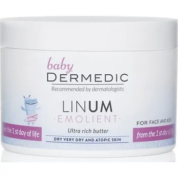 Tělový krém Linum Emolient Baby Intenz. výž. tělové máslo 225g